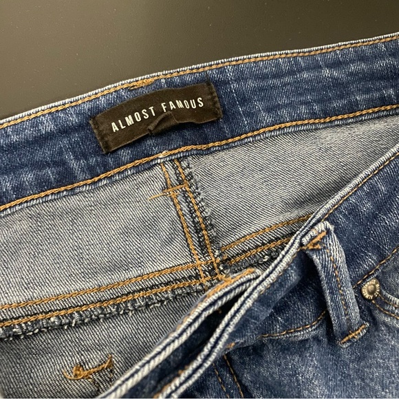 Almost Famous Distressed Jeans sz 13 - Picture 3 of 7